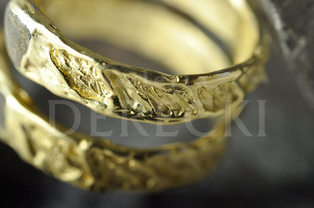 Obrączki z meteorytem tataouine