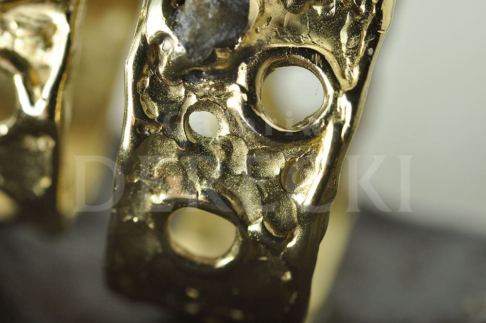 Obrączki z meteorytem tataouine