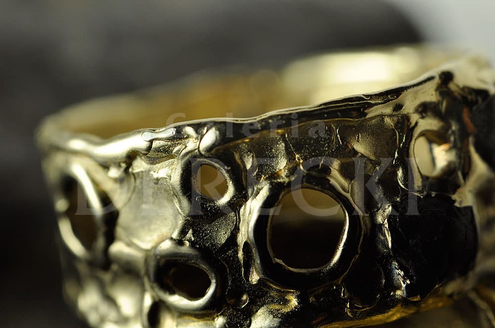 Obrączki z meteorytem tataouine