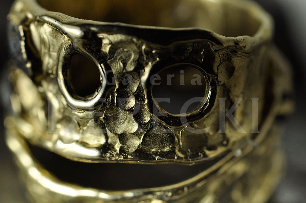 Obrączki z meteorytem tataouine