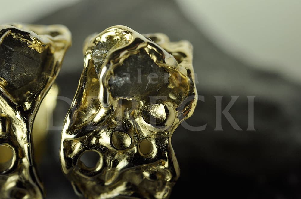 Obrączki z meteorytem tataouine