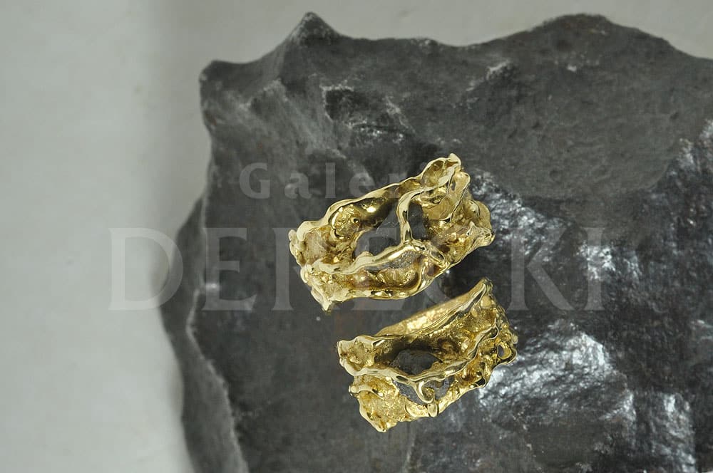 Obrączki z meteorytem tataouine