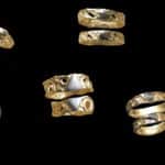 Obrączki z meteorytami