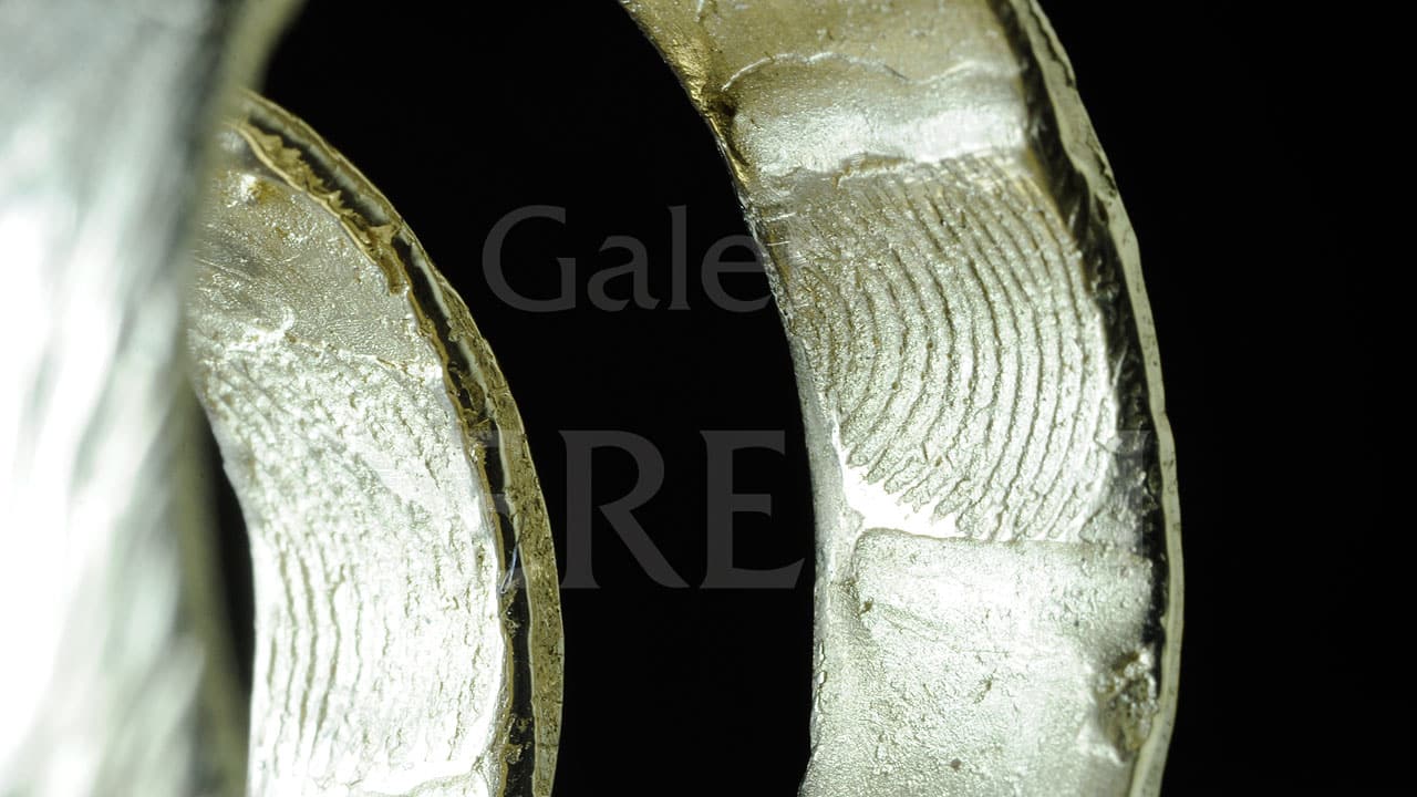 Obrączki - Złote linie papilarne