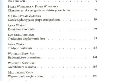 Kultura ludowa Górali Sądeckich od Kamienicy, Łącka i Jazowska