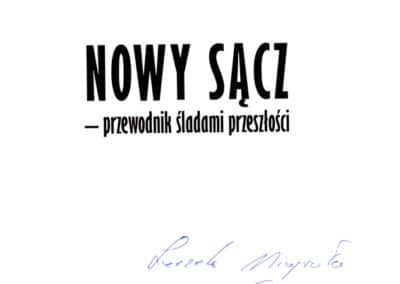 Nowy Sącz - przewodnik śladami przeszłości.